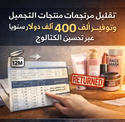 تحسين محتوى منتجات التجميل , وتوفير 400ألف دولار سنوياً