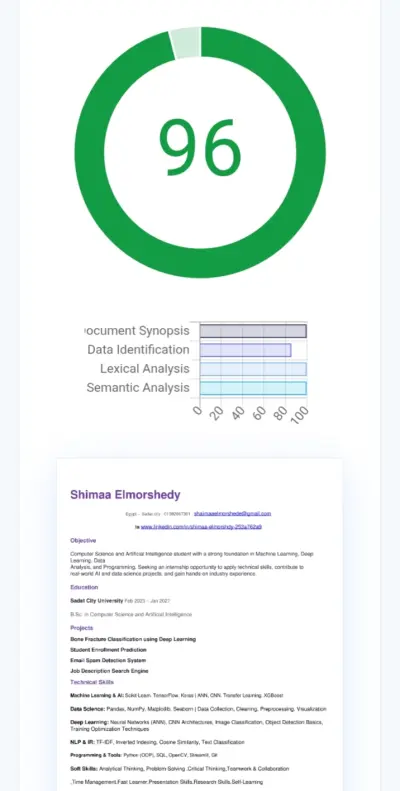 ATS-Friendly Resume Optimization & Professional CV Design