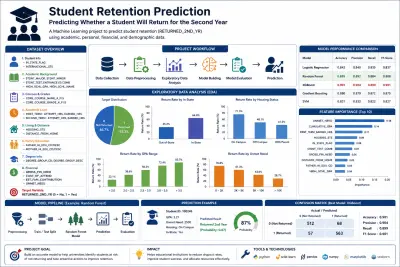 Student Retention Prediction Using Machine Learning