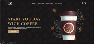 موقع حجز وطلب القهوة (Coffee Booking Website)