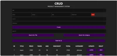 نظام إدارة المنتجات (Product Management System)