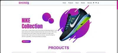 Shoes Website - Frontend Project