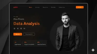 تصميم موقع شخصي Personal Portfolio
