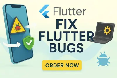 تعديل أو إصلاح مشاكل Flutter
