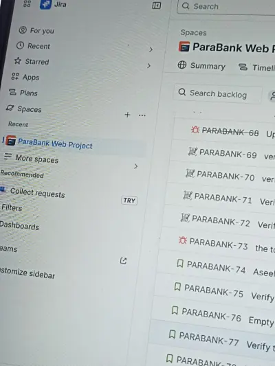 دورة فحص واختبار كاملة لنظام بنكي باستخدام Jira: اكتشاف ثغرة تجاوز الرصيد المتاح