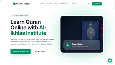 Alikhlas Quran Learning Institute — LMS Platform