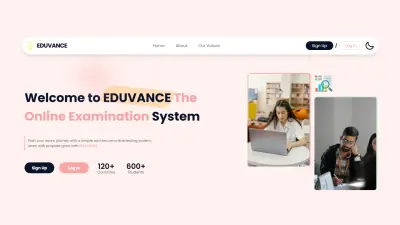 تصميم واجهات مواقع ويب (Landing Pages)