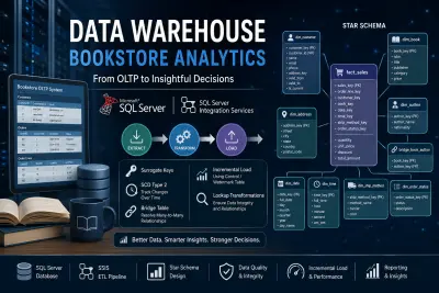 مشروع Data warehouse و ETL كامل