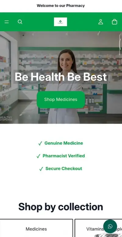 Pharmacy medical system store