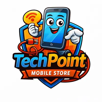 صورة العمل تصميم شعار وهوية لمتجر إلكترونيات "TechPoint".