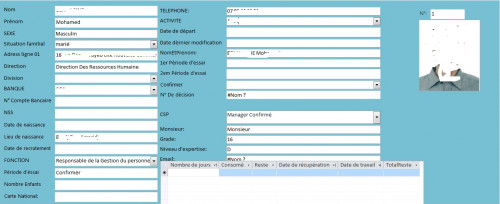 gestion des employes