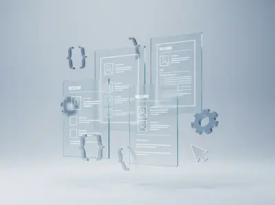 تصميم portfolio محترف بالhtml وcss وjavascript