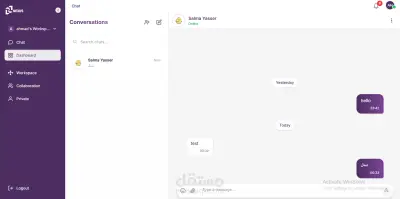 منصه لإدارة المشاريع والتعاون