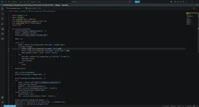 Web Scrabing