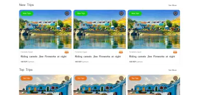 Responsive Travel Website (HTML & CSS)