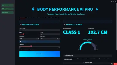 BODY PERFORMANCE AI PRO - منصة الذكاء الاصطناعي لتحليل الأداء الرياضي