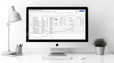 تنظيم وتنسيق Google Sheets مع إدخال بيانات باحترافية