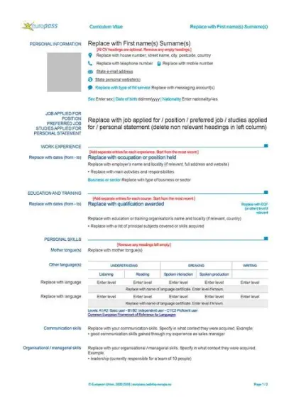 تصميم سيرة ذاتية احترافية (CV) حديثة وجذابة