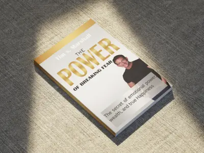تصميم غلاف كتاب او مجلة احترافي