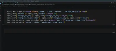 Data Analysis using Pandas (EDA Project)