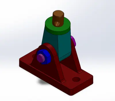 مشروع تصميم ونمذجة ميكانيكية ثلاثية الأبعاد (3D Mechanical Modeling)