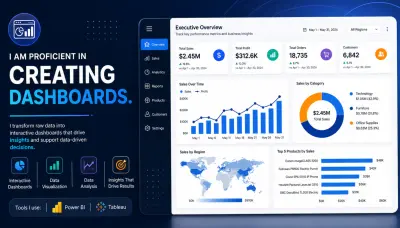 تصميم Dashboard باستخدام Power Bi