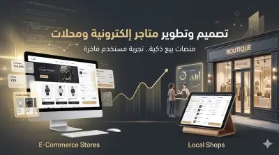 تصميم متجر إلكتروني فاخر يعكس هويتك ويزيد مبيعاتك