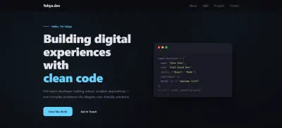 A Responsive Portfolio Website