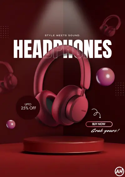 Poster for an electronics store