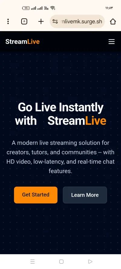 Stream Live