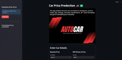 AI Car Price Prediction System باستخدام Machine Learning