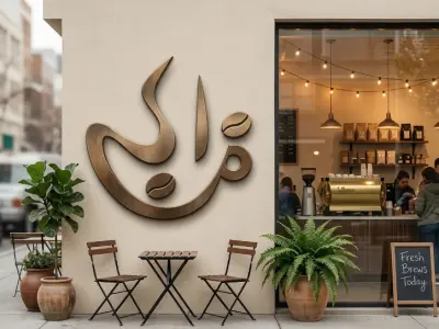 تصميم شعار وهوية بصرية