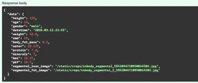 AI module for InBody detection, OCR extraction, and JSON output