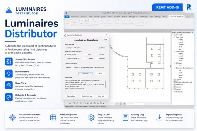 Luminaires Distributor –  Revit Add-in