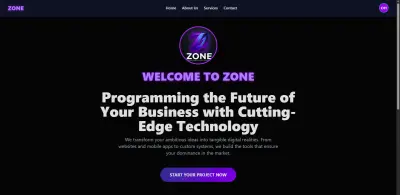 تصميم منصه zone