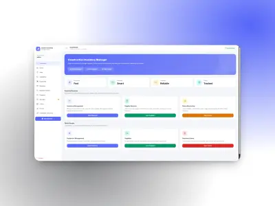 نظام إدارة المخزون والمشتريات لشركات المقاولات | ASP.NET Core