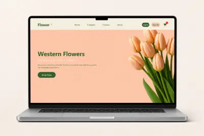flowers E-commerse website