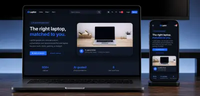 متجر إلكتروني ذكي متخصص في بيع وشراء أجهزة اللابتوب مع وجود AI Agent
