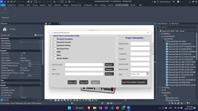 عمل اضافه لبرنامج الريفيت لتسريع عمليه حصر الكميات