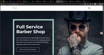 Barber-Shop Website