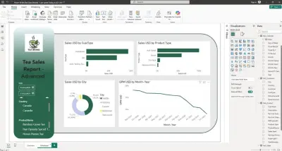 تحليل بيانات باستخدام power bi