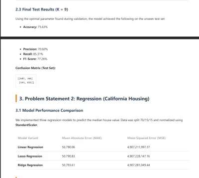 “تطبيق نماذج Regression و Classification باستخدام Machine Learning على بيانات حقيقية”