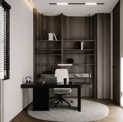 تصميم داخلي ديكور (اظهار ثلاثي الابعاد واقعي احترافى )