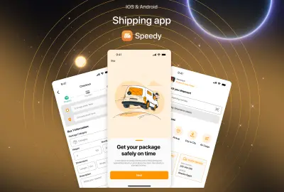 تصميم UI UX احترافي لتطبيق موبايل للتوصيل وتتبع الشحنات باستخدام Figma مع التركيز على تجربة المستخدم