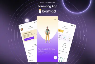 تصميم UI UX احترافي لتطبيق موبايل لمتابعة نمو الأطفال باستخدام Figma مع التركيز على تجربة المستخدم