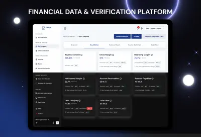 تصميم UI UX لـ B2B SaaS Dashboard مالي احترافي باستخدام Figma مع التركيز على Financial Data وتجربة المستخدم