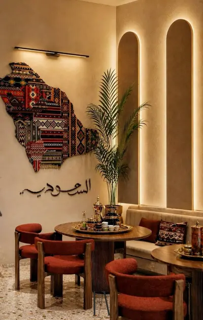 Arabic Café Interior Design