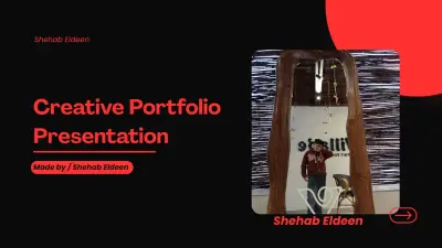 تصميم بورتفوليو احترافي وجذاب على Canva