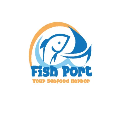 Fish Port | تصميم هوية بصرية جذابة لمطعم مأكولات بحرية