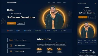 انشاء بورتفوليو شخصي احترافي Portfolio Website لعرض مهاراتك